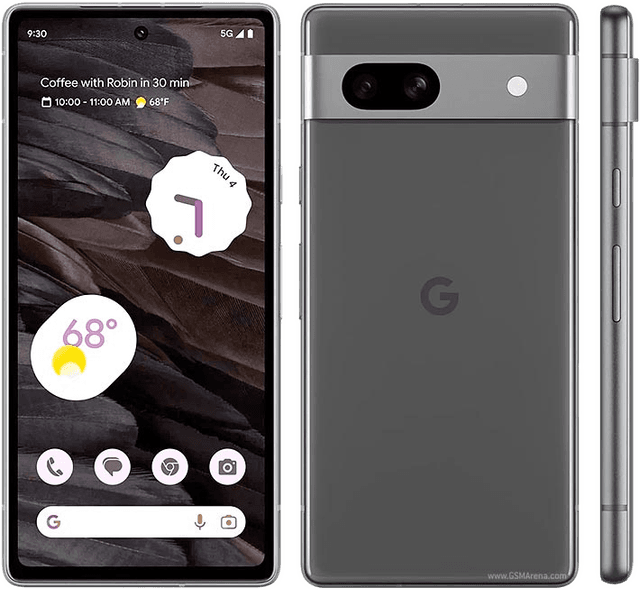 Google Pixel 7a configuré avec GrapheneOS